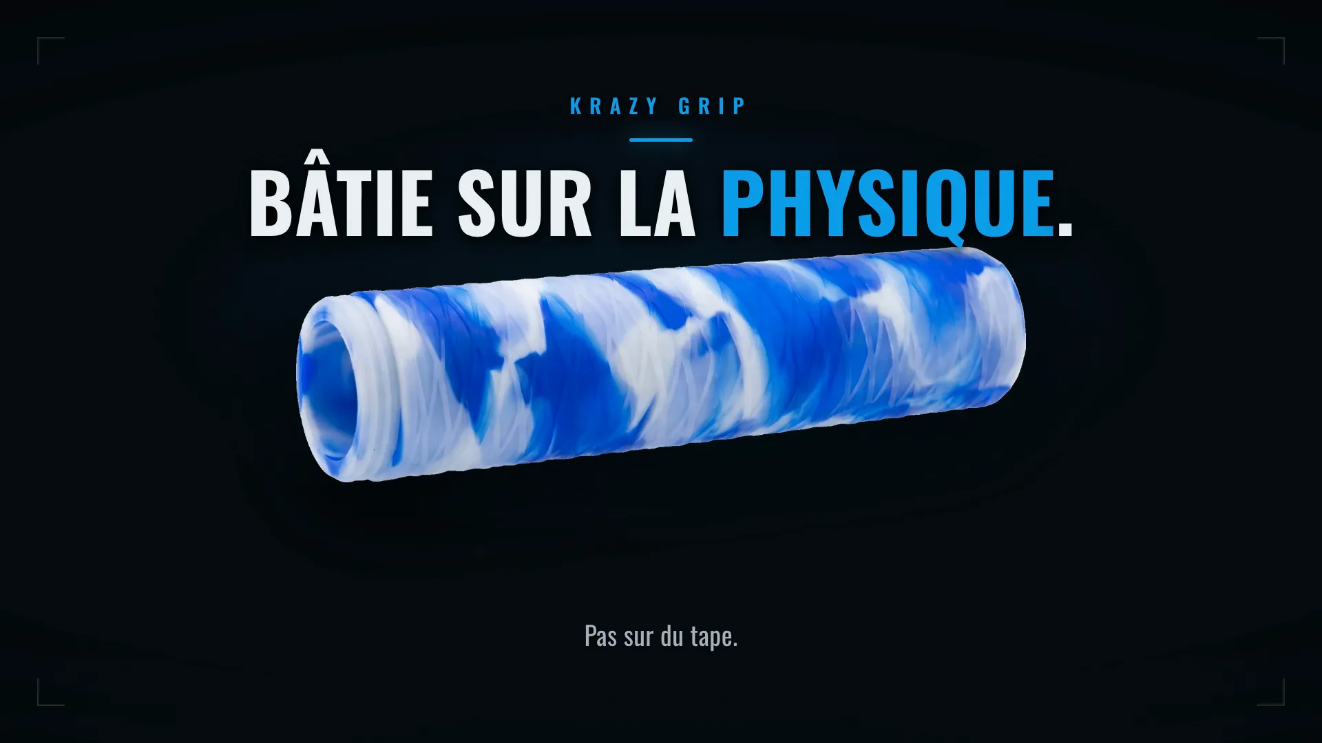 Krazy Grip en action : anti-choc, mémoire musculaire, installation 30 secondes, prise verrouillée, durée