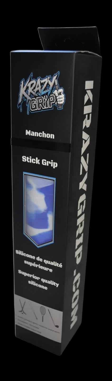 Boîte Krazy Grip, fini Fleur de Lys