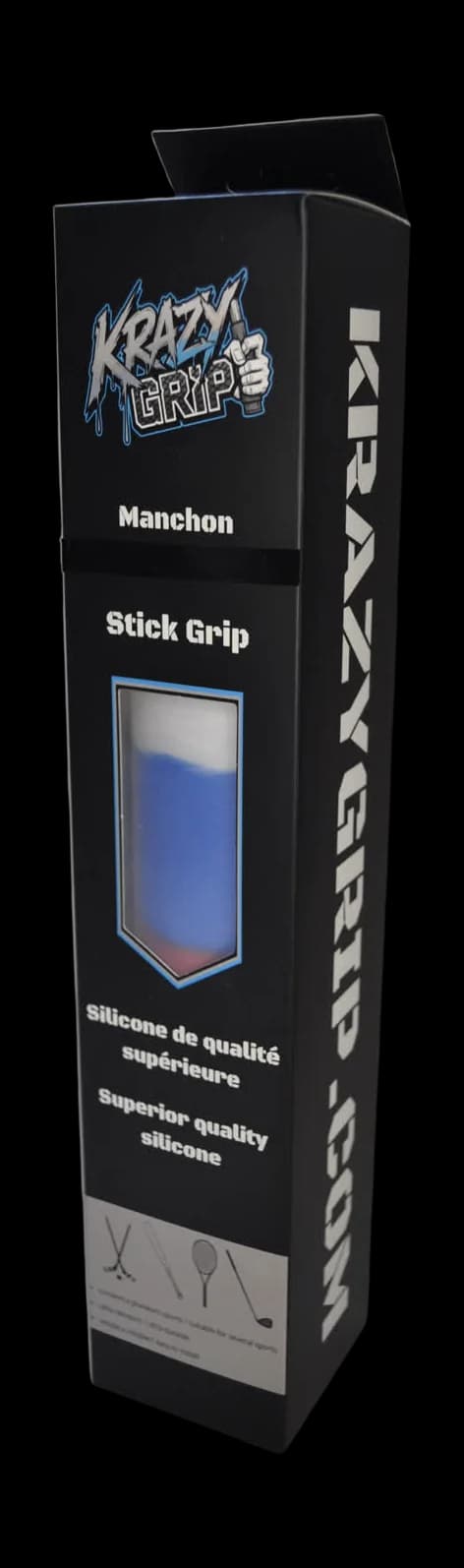 Boîte Krazy Grip, fini Tricolore